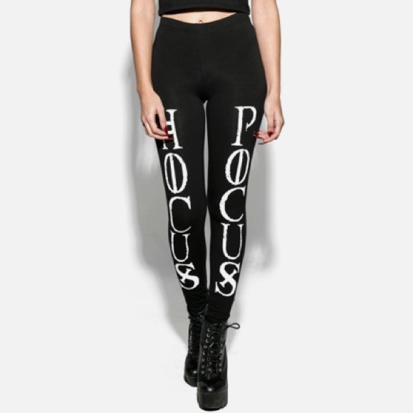 black craft cult Pants - Black Craft Cult BCC Hocus Pocus leggings size medium M